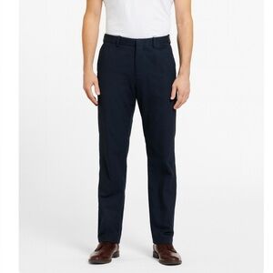 Bonobos Chino Pants Men's Straight Leg Flat Front Blue SZ 36"X32" The Monday